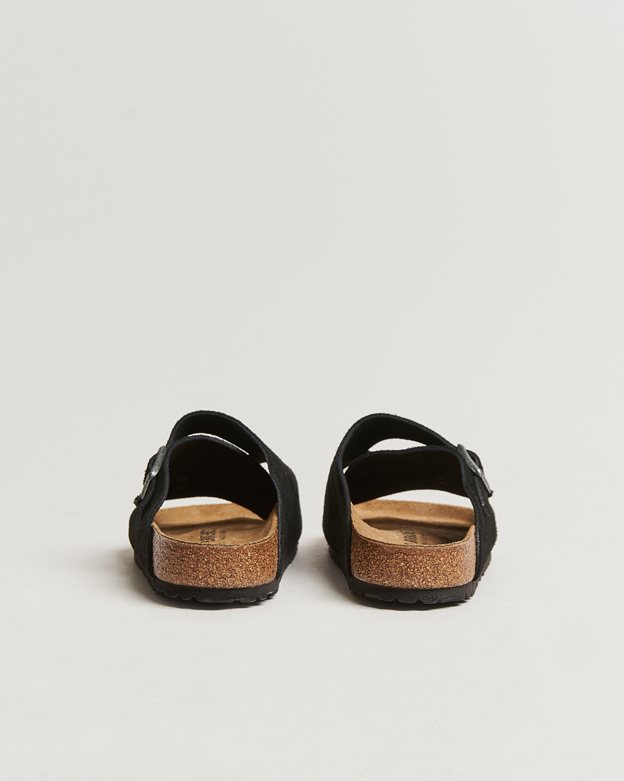Hombres | BIRKENSTOCK Zürich Black Suede | BIRKENSTOCK | Zürich Black Suede