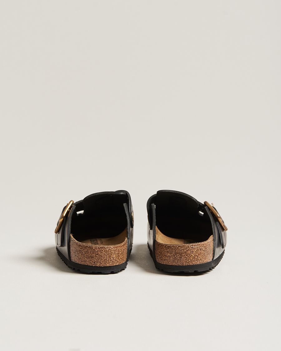 Hombres | BIRKENSTOCK Boston Bold Black Leather | BIRKENSTOCK | Boston Bold Black Leather