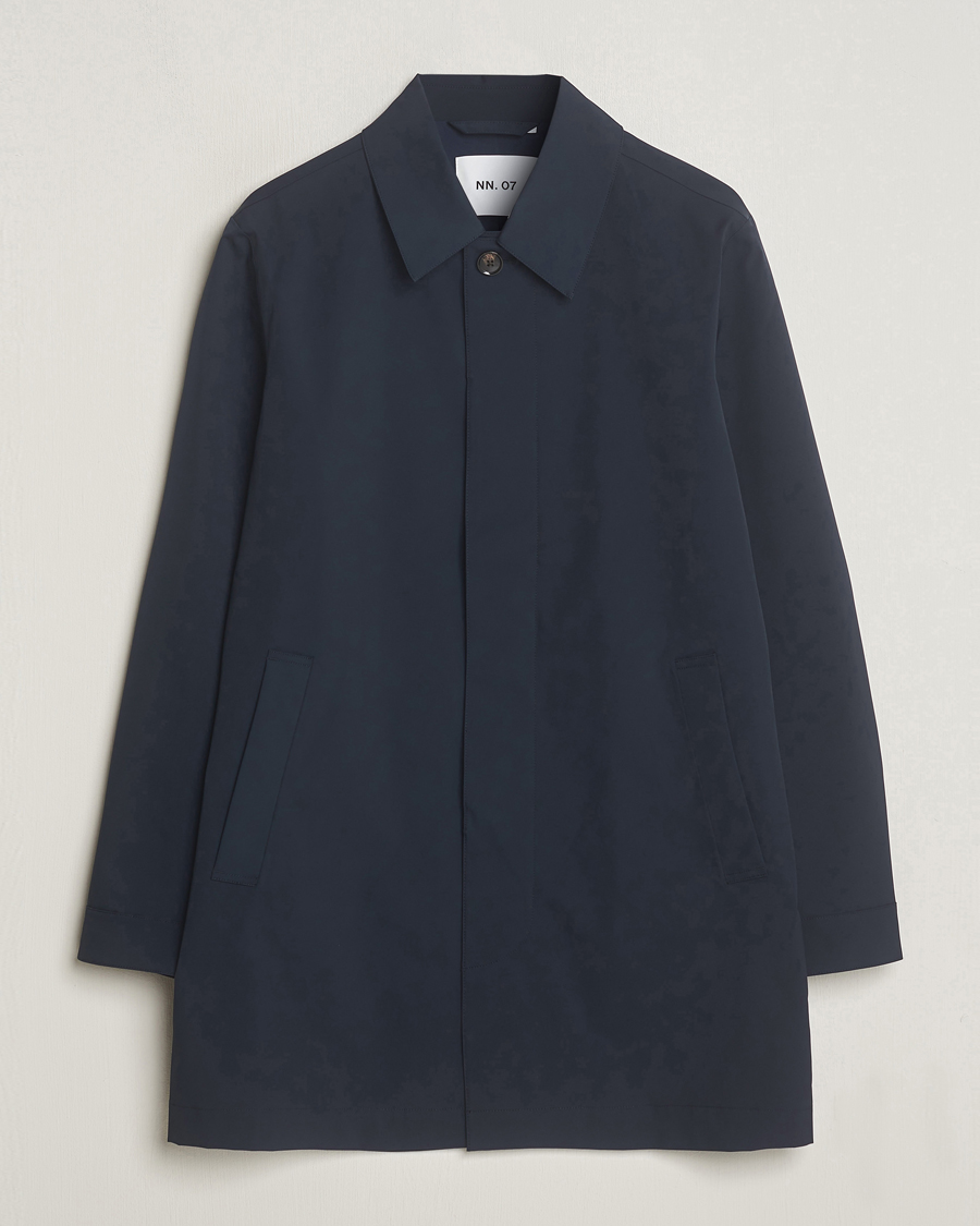 Hombres | Abrigos y chaquetas | NN07 | Kim Waterproof Car Coat Navy Blue