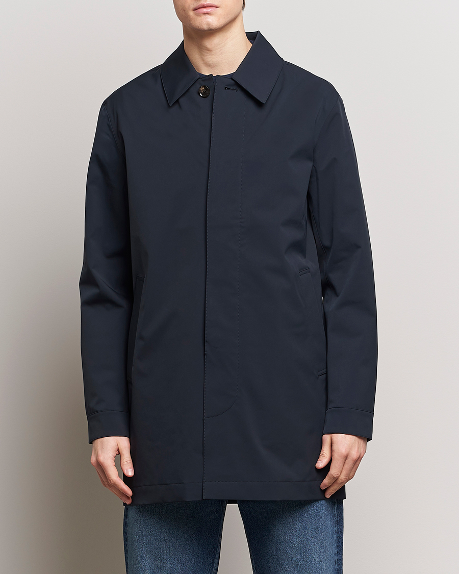 Hombres | Abrigos y chaquetas | NN07 | Kim Waterproof Car Coat Navy Blue