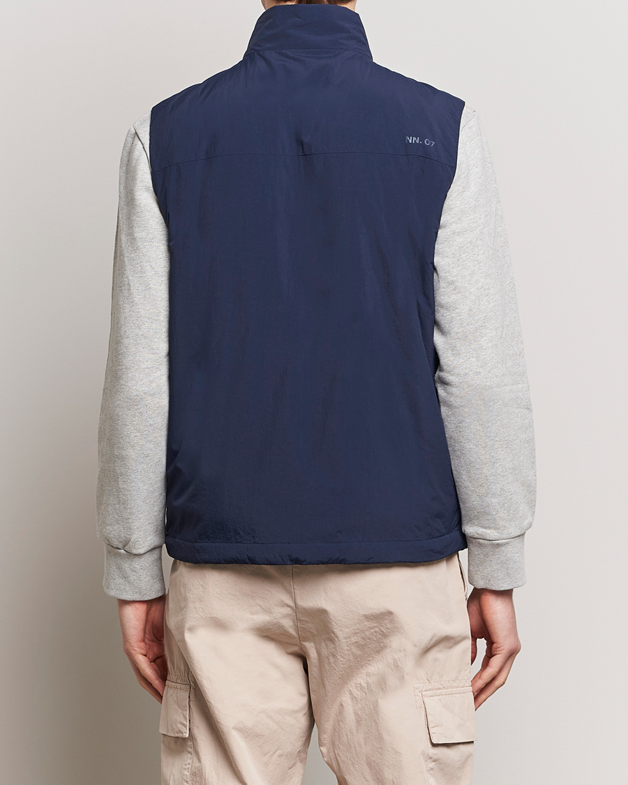 Hombres | Abrigos y chaquetas | NN07 | Zack Recycled Vest Navy Blue