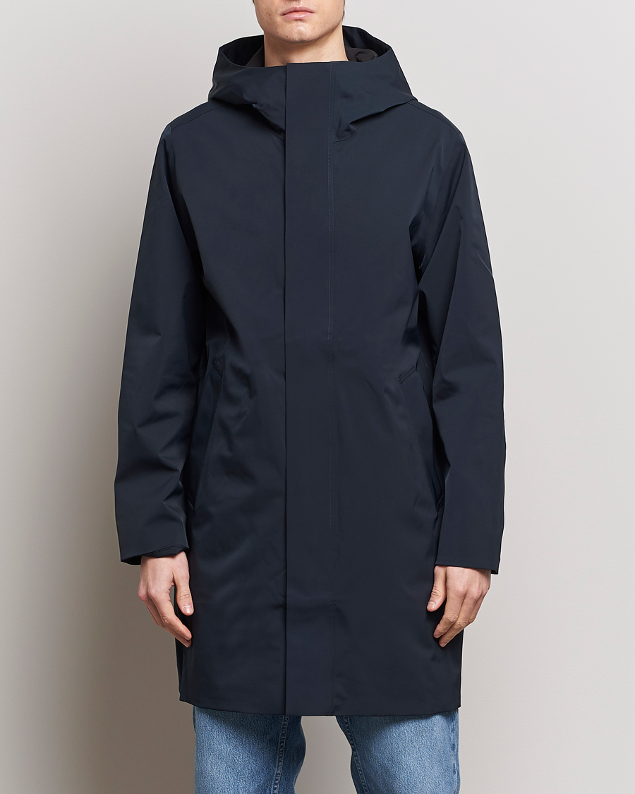 Hombres | Abrigos y chaquetas | NN07 | Knox Hooded Coat Navy Blue