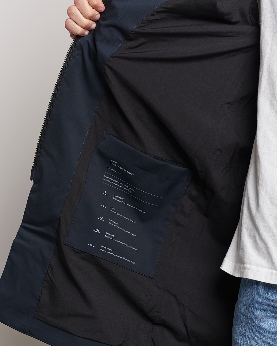 Hombres | Abrigos y chaquetas | NN07 | Knox Hooded Coat Navy Blue