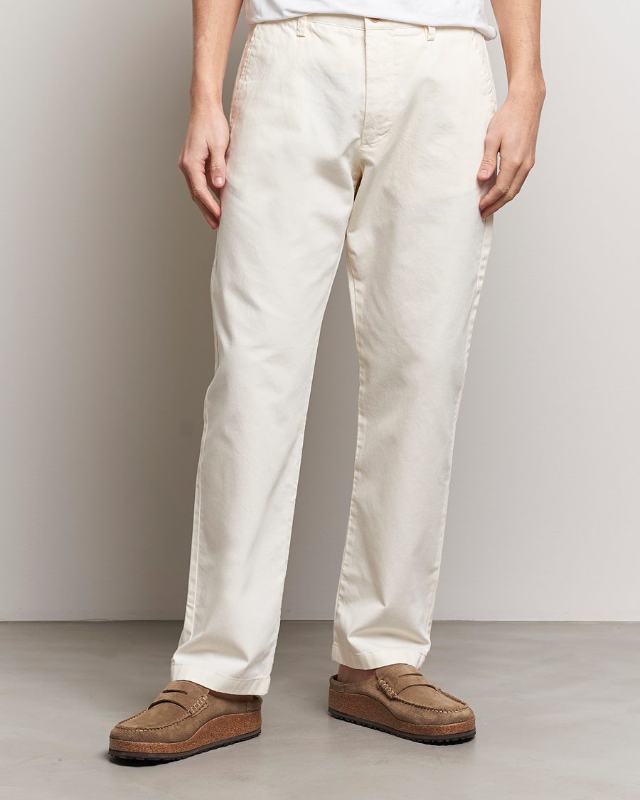 Hombres |  | NN07 | Alex Workwear Pants Off White