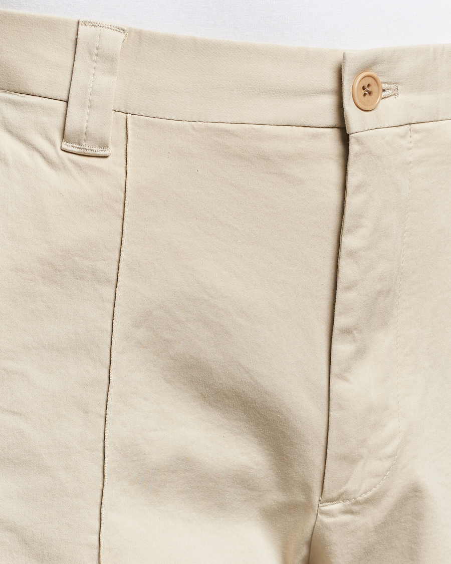 Hombres | Pantalones | NN07 | Tauber Pleated Trousers Ecru