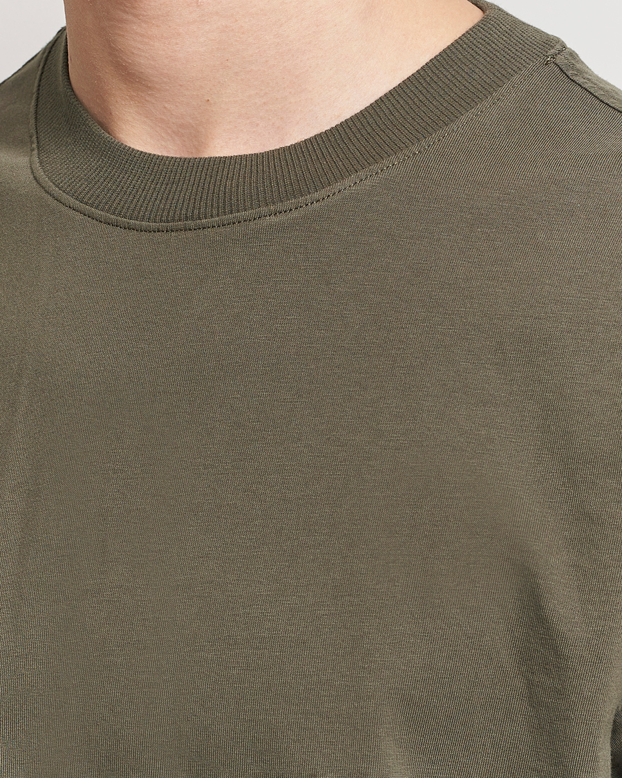 Hombres | Camisetas | NN07 | Adam Pima Crew Neck T-Shirt Capers Green