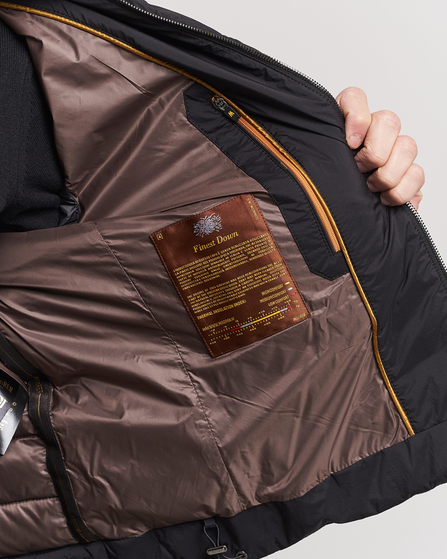 Hombres | Abrigos y chaquetas | MooRER | Hybrid Padded Jacket Black