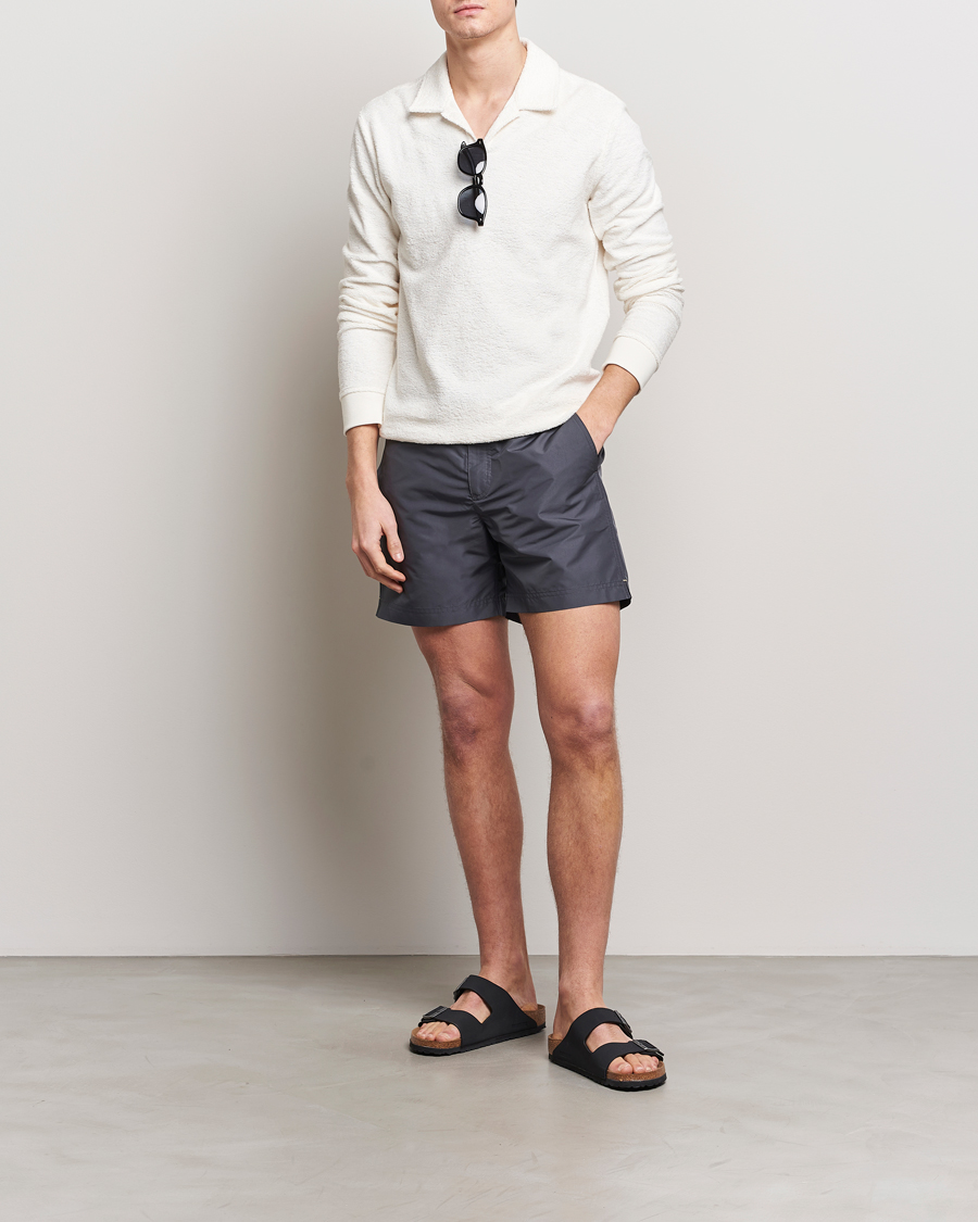 Hombres | Bañadores | Orlebar Brown | Bulldog Drawcord Swimshorts Piranha Grey
