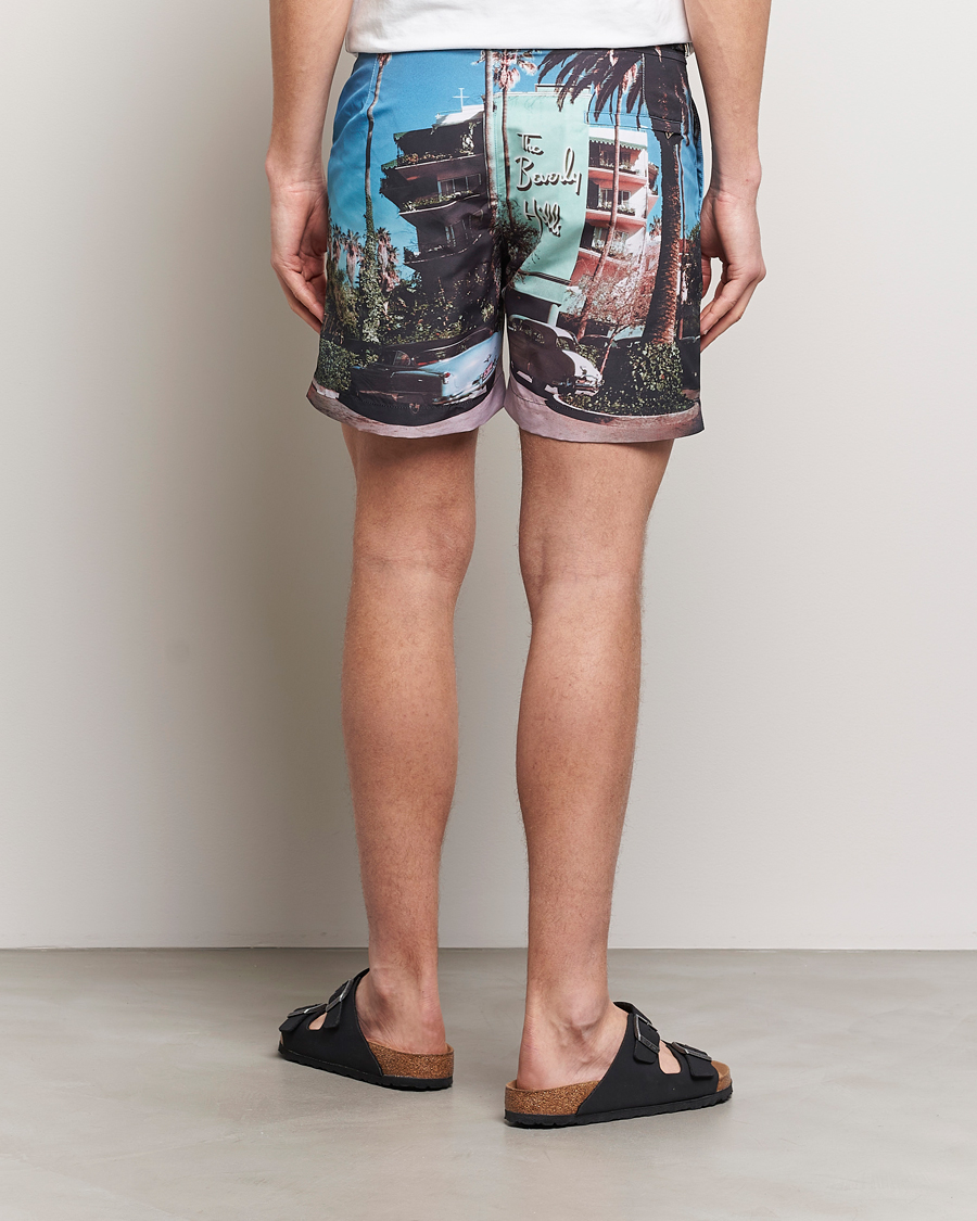 Hombres | Bañadores | Orlebar Brown | Bulldog Photographic Swimshorts Beverly Hills