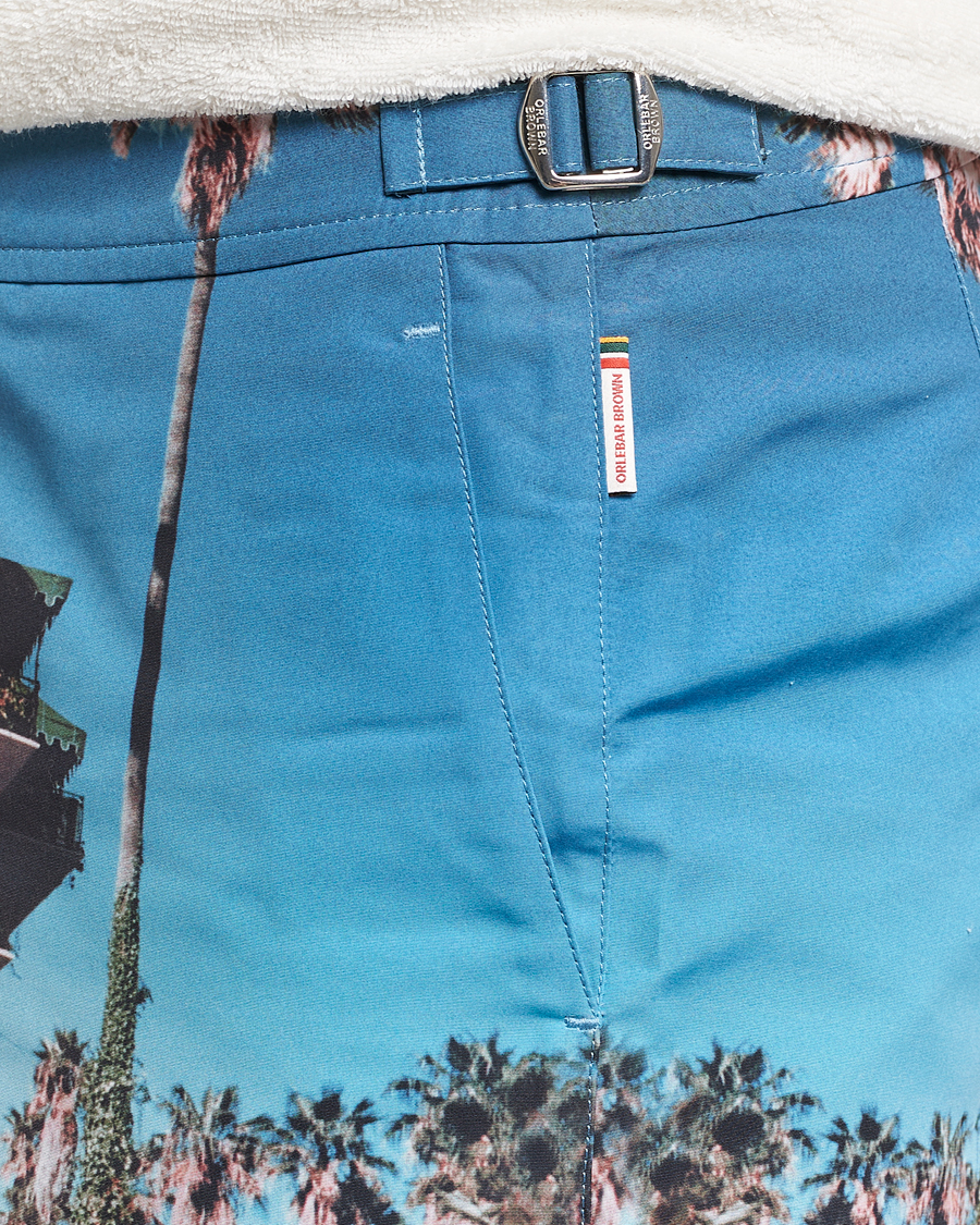 Hombres | Bañadores | Orlebar Brown | Bulldog Photographic Swimshorts Beverly Hills