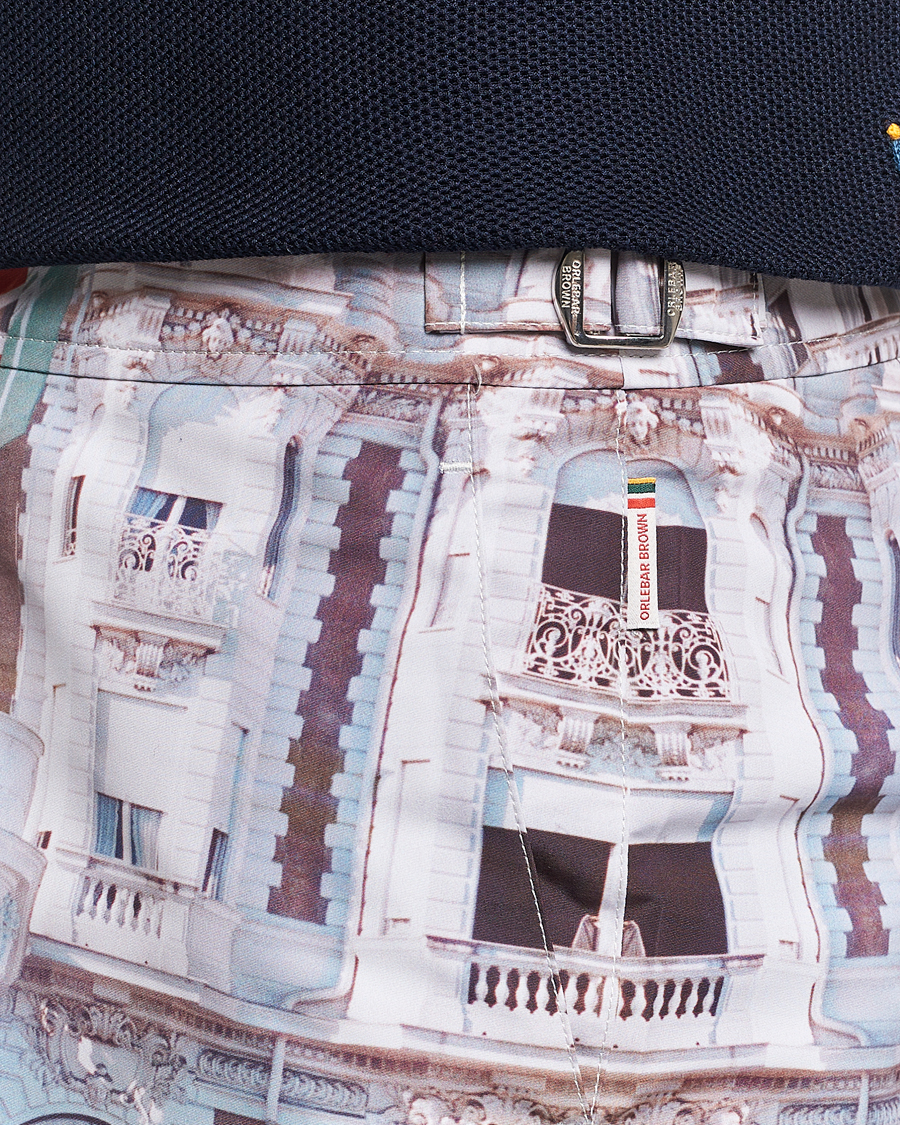 Hombres | Bañadores | Orlebar Brown | Bulldog Photographic Swimshorts Carlton Cannes