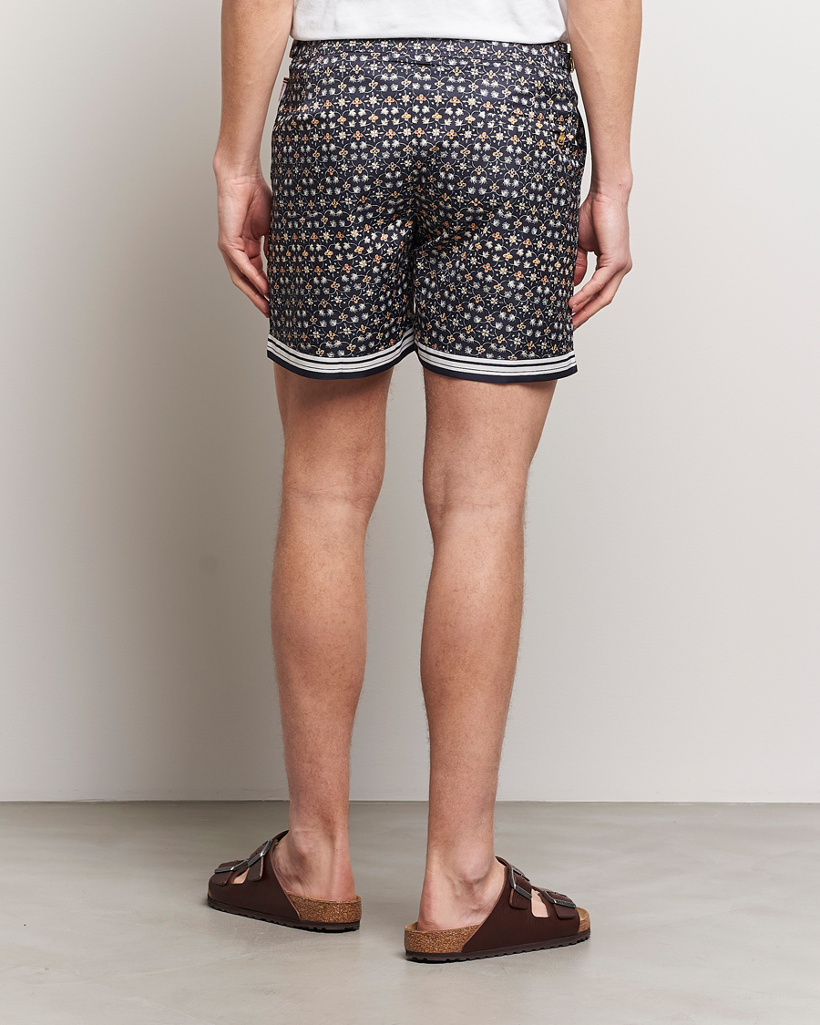 Hombres | Bañadores | Orlebar Brown | Bulldog Fiore Swimshorts Night Iris