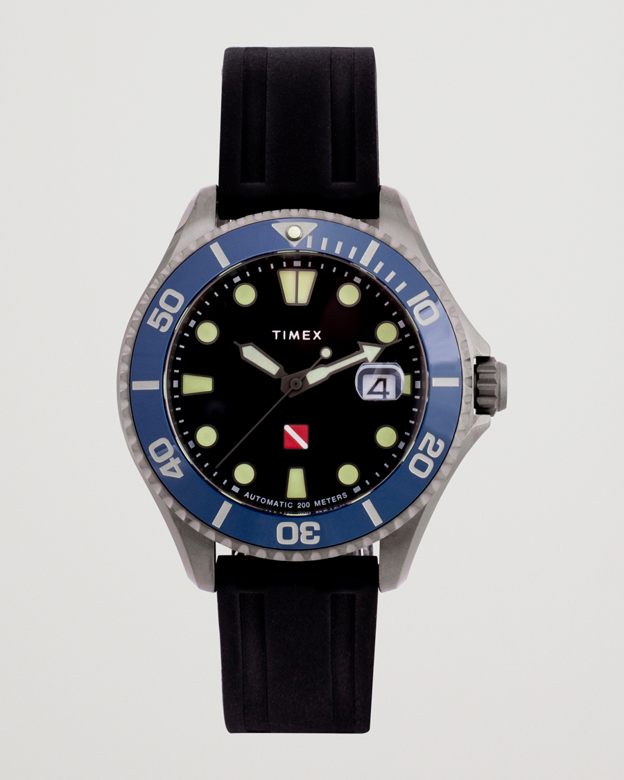 Hombres | Timex Deep Water Tiburón Automatic 44mm Black Dial | Timex | Deep Water Tiburón Automatic 44mm Black Dial