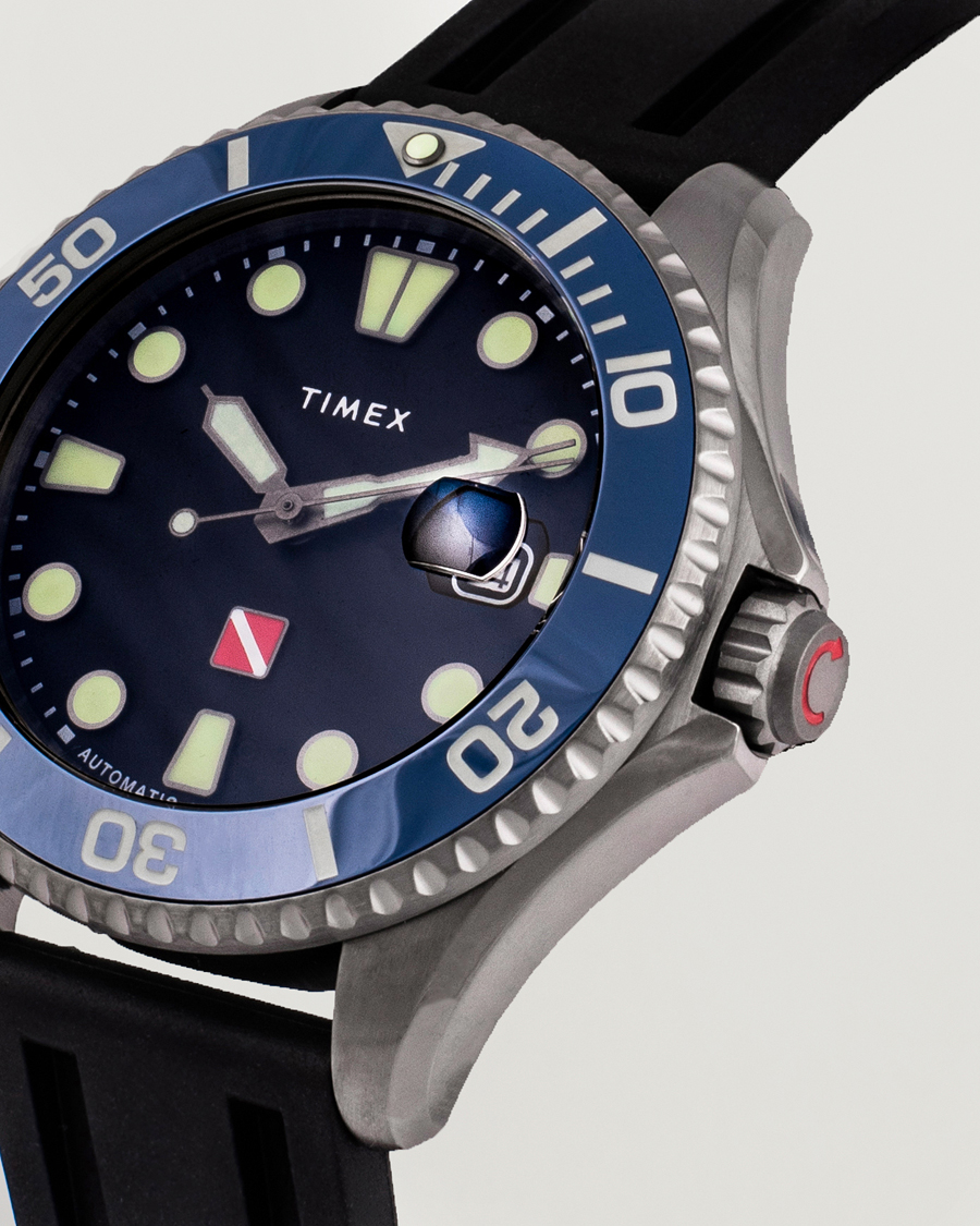 Hombres | Timex Deep Water Tiburón Automatic 44mm Black Dial | Timex | Deep Water Tiburón Automatic 44mm Black Dial