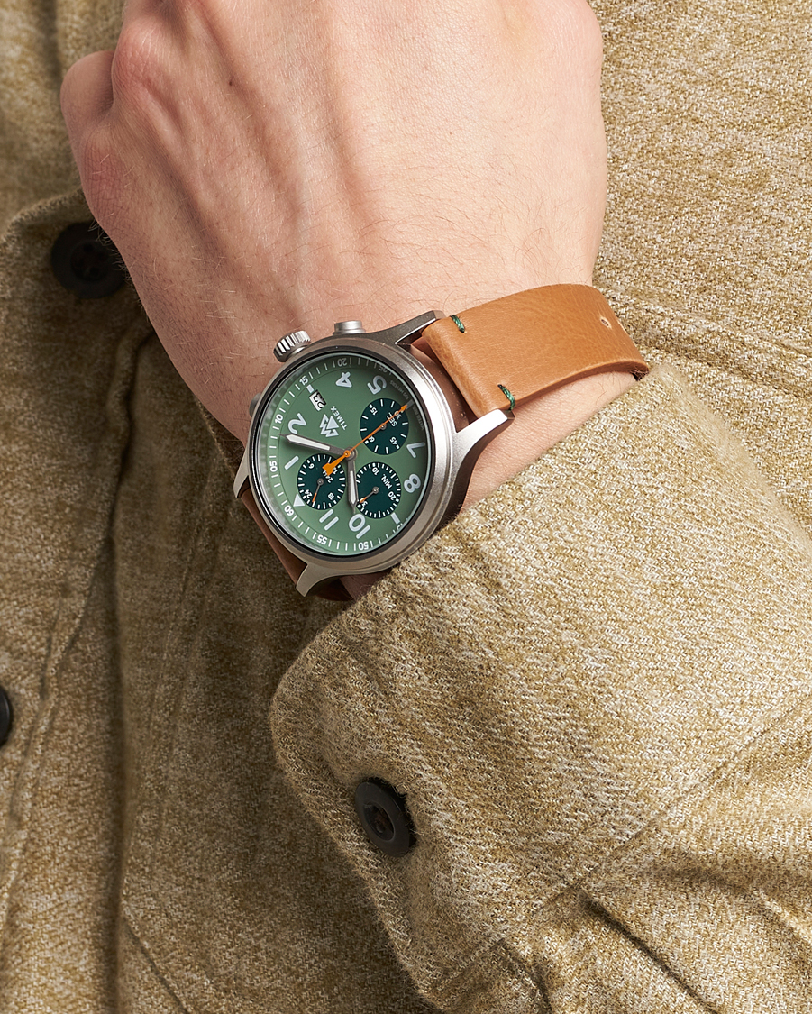 Hombres |  | Timex | Expedition North Sierra Chronograph 42mm Green Dial