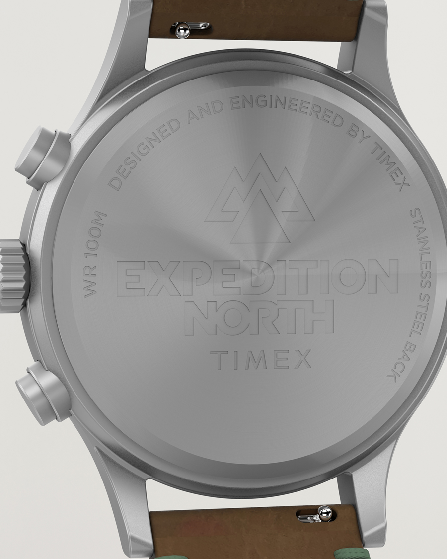 Hombres | Timex Expedition North Sierra Chronograph 42mm Green Dial | Timex | Expedition North Sierra Chronograph 42mm Green Dial