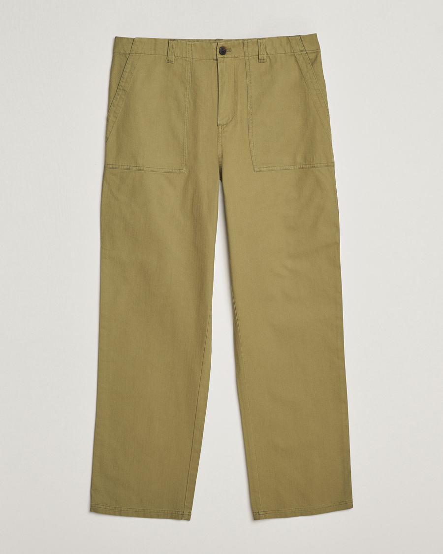 Hombres | Pantalones | LES DEUX | Lester Fatigue Pants Surplus Green