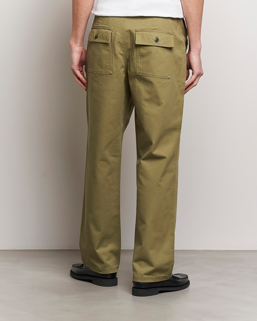 Hombres | Pantalones | LES DEUX | Lester Fatigue Pants Surplus Green