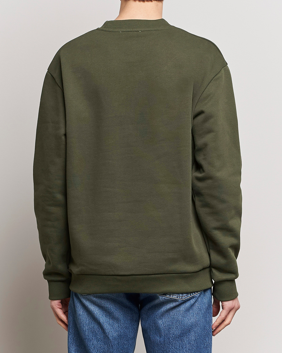 Hombres | Jerséis y prendas de punto | LES DEUX | Crew Sweatshirt Forrest Green