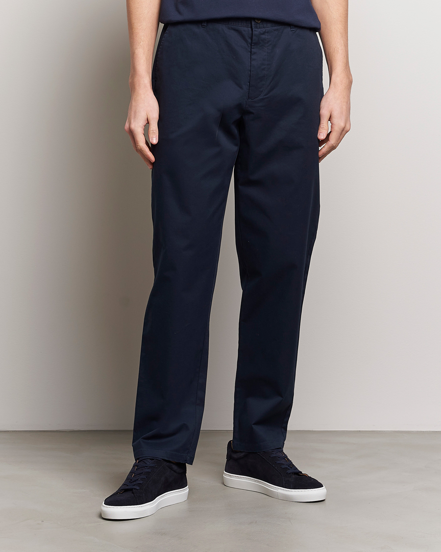 Hombres |  | LES DEUX | Jared Twill Chino Pants Dark Navy