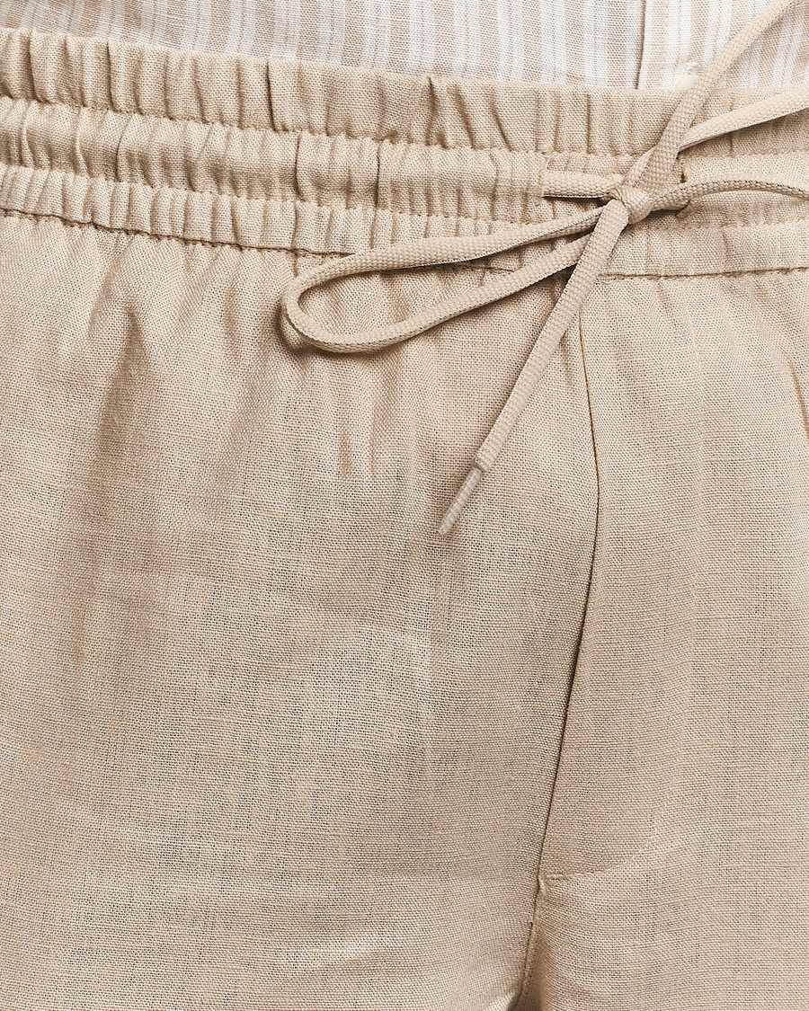 Hombres | Pantalones | LES DEUX | Patrick Linen Pants Light Desert Sand