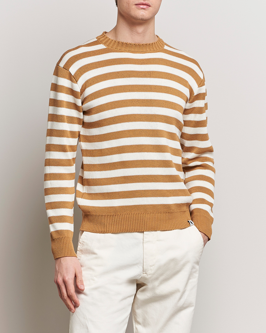 Hombres |  | Peregrine | Richmond Organic Cotton Sweater Amber