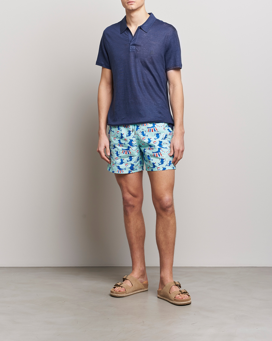 Hombres | Bañadores | Vilebrequin | Moorea Printed Swimshorts Thalessa