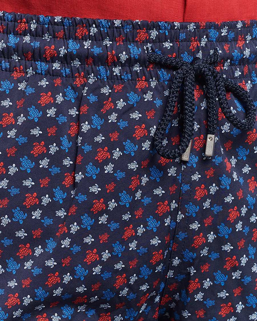 Hombres | Bañadores | Vilebrequin | Moorea Printed Swimshorts Bleu Marine