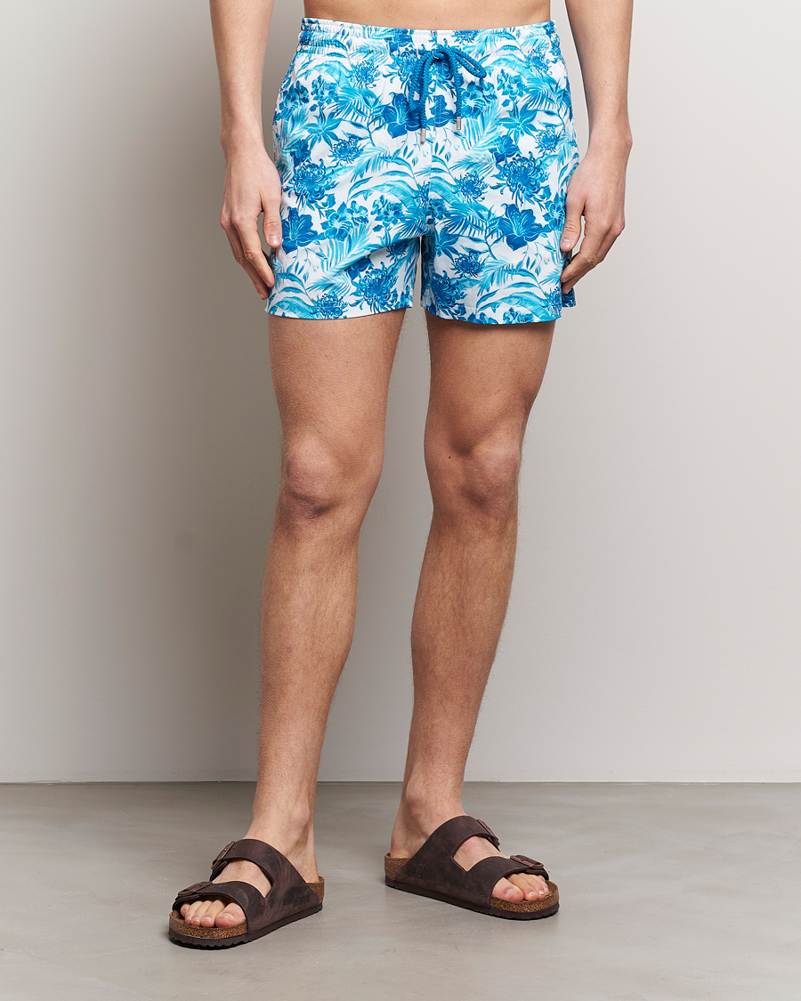 Hombres | Ropa | Vilebrequin | Moorise Printed Swimshorts Blanc