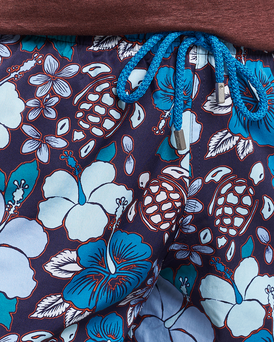 Hombres | Bañadores | Vilebrequin | Moorise Printed Swimshorts Minuit