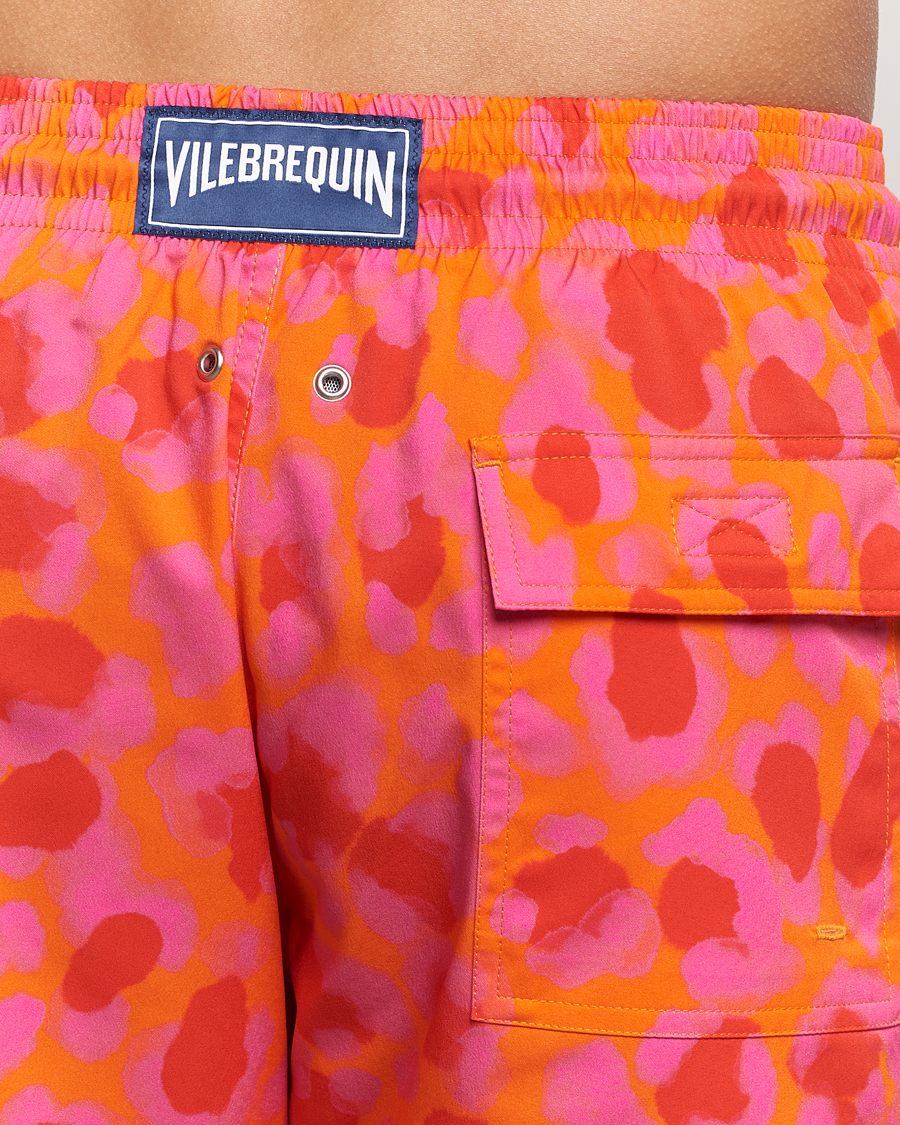 Hombres | Bañadores | Vilebrequin | Moorise Printed Swimshorts Abricot