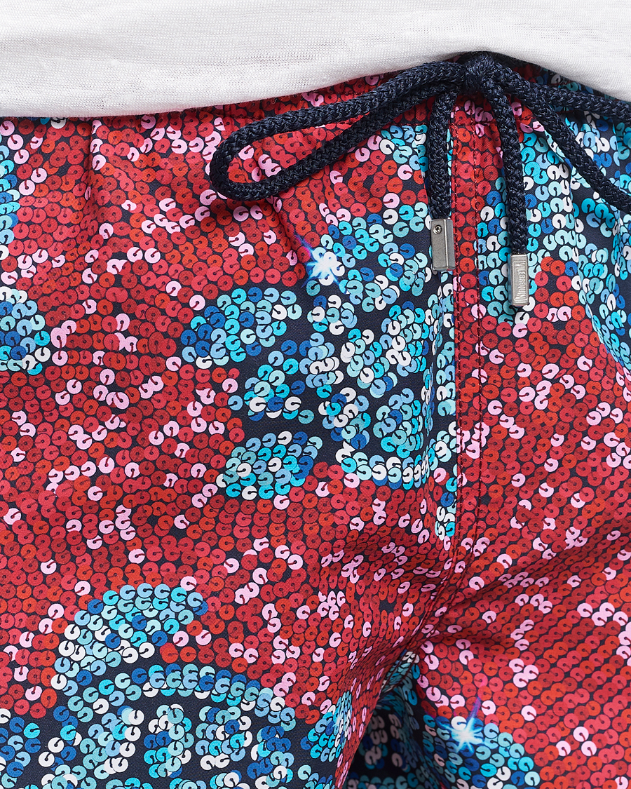Hombres | Bañadores | Vilebrequin | Moorea Printed Swimshorts Merlot