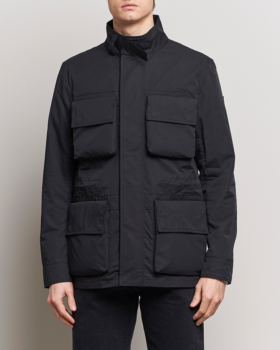 Hombres | Abrigos y chaquetas | Belstaff | Sprint Cotton Field Jacket Black