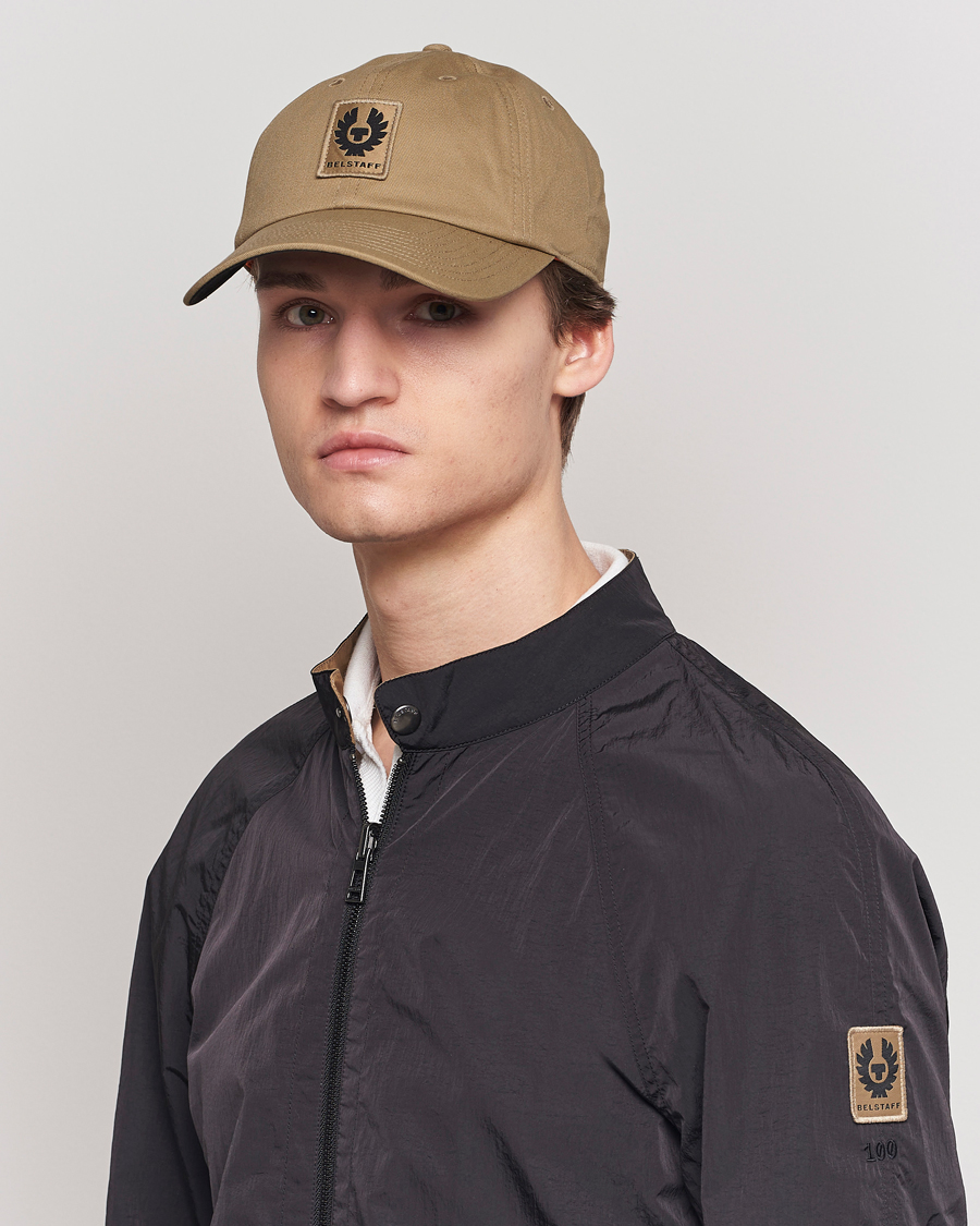 Hombres | Belstaff Centenary Cap British Khaki | Belstaff | Centenary Cap British Khaki