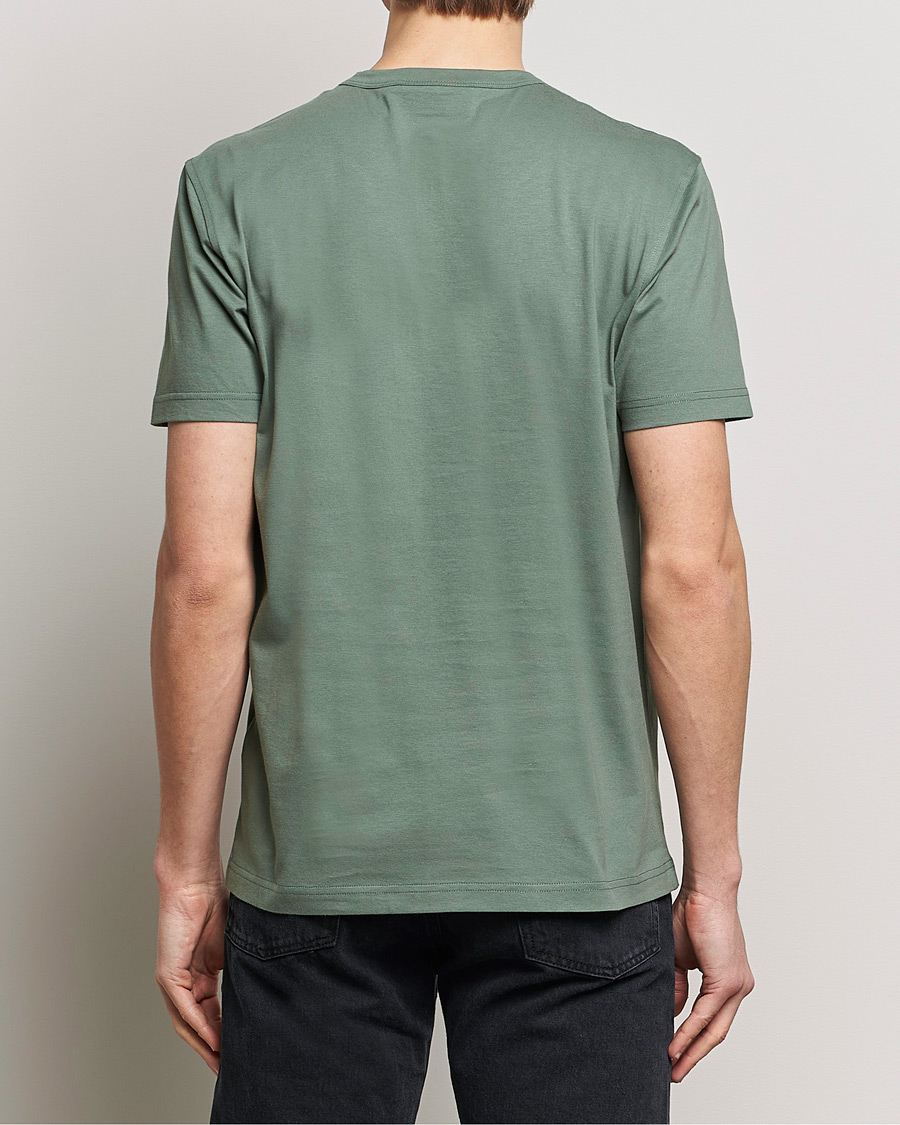 Hombres | Camisetas | Belstaff | Cotton Logo T-Shirt Mineral Green