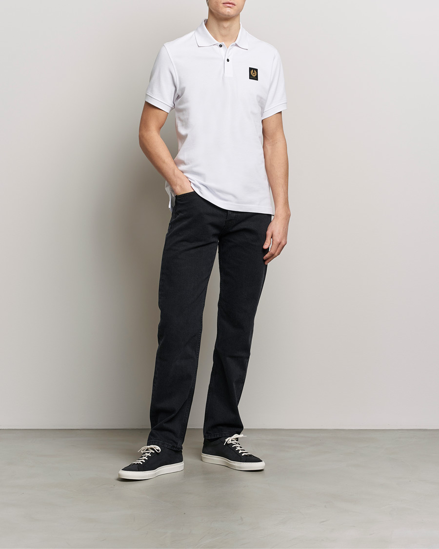 Hombres | Polos | Belstaff | Signature Polo White