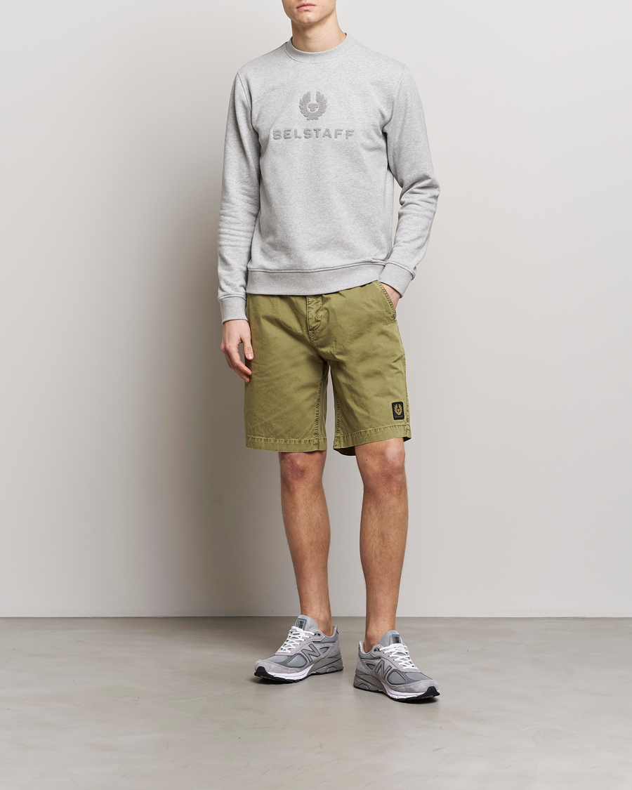 Hombres | Pantalones cortos | Belstaff | Dalesman Cotton Shorts Aloe