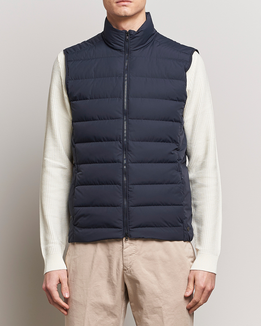 Hombres | Abrigos y chaquetas | Scandinavian Edition | Ratio II Lightweight Padded Vest Midnight Blue