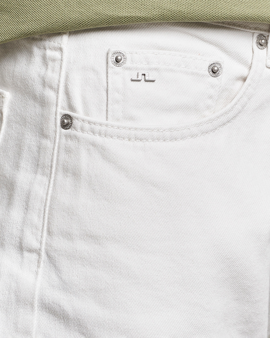 Hombres | Vaqueros | J.Lindeberg | Cody Solid Regular Jeans Cloud White