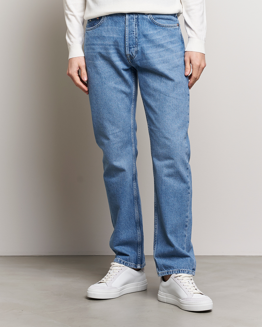 Hombres | Vaqueros | J.Lindeberg | Cody Washed Regular Jeans Light Blue