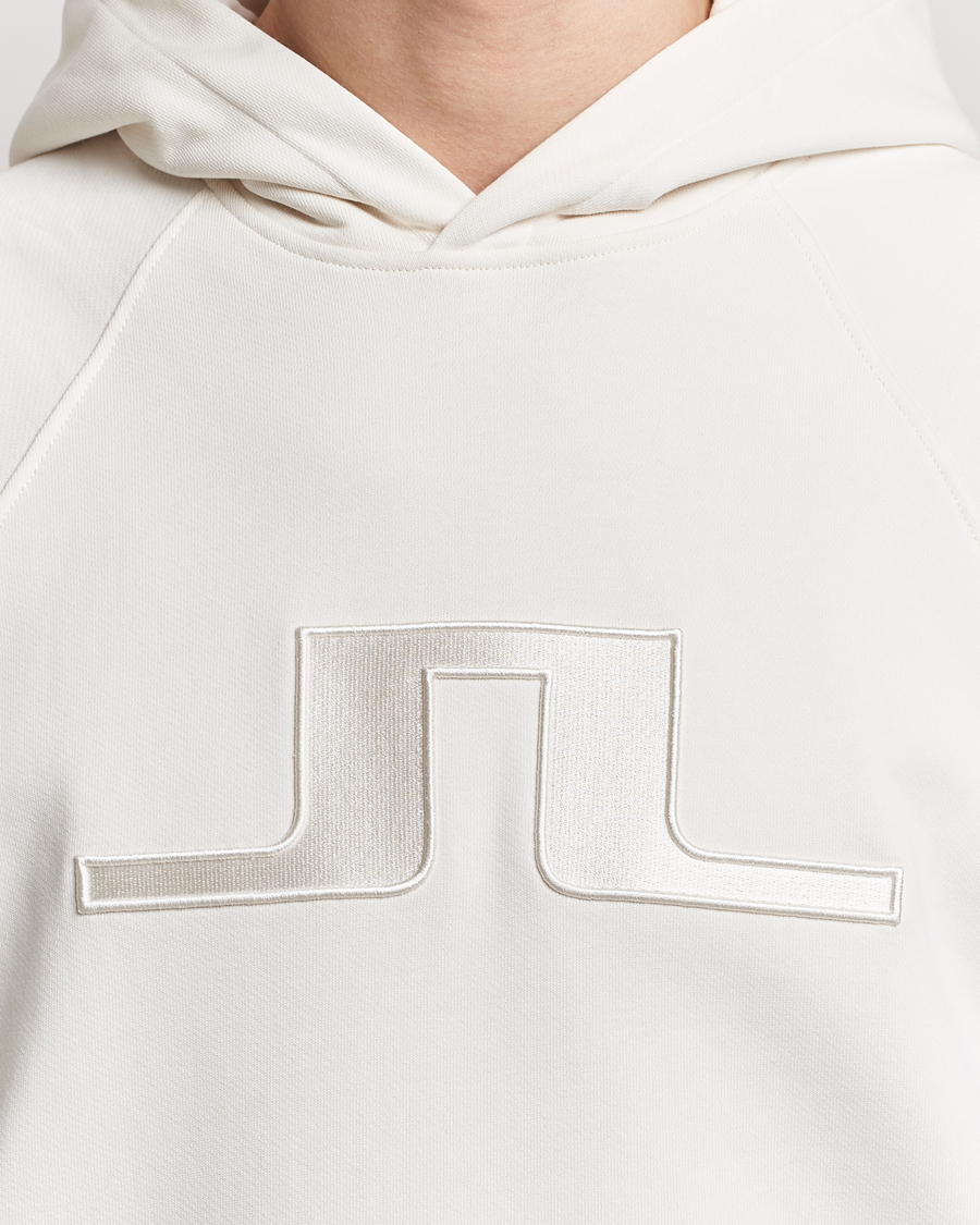 Hombres | Jerséis y prendas de punto | J.Lindeberg | Callan Bridge Hoodie Cloud White