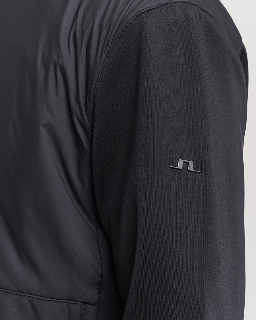 Hombres | Jerséis y prendas de punto | J.Lindeberg | Dovid Hybrid Jacket Black