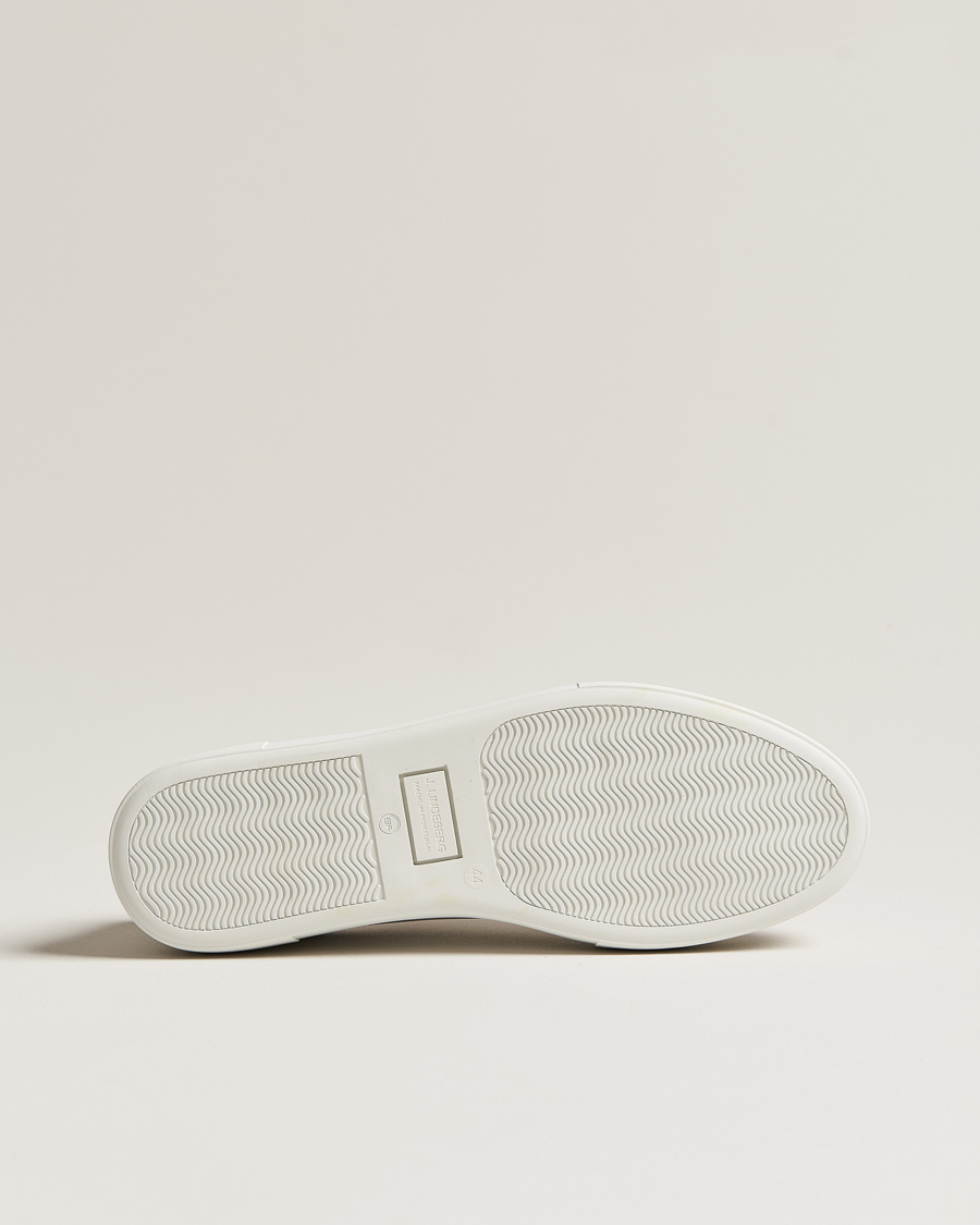 Hombres | J.Lindeberg Art Signature Leather Sneaker White | J.Lindeberg | Art Signature Leather Sneaker White