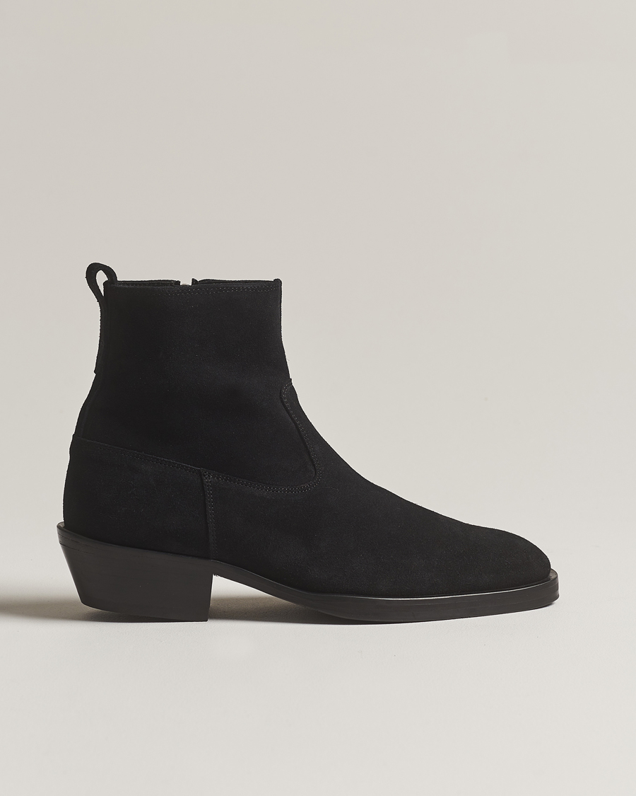 Hombres | J.Lindeberg Wyatt Suede Boots Black | J.Lindeberg | Wyatt Suede Boots Black
