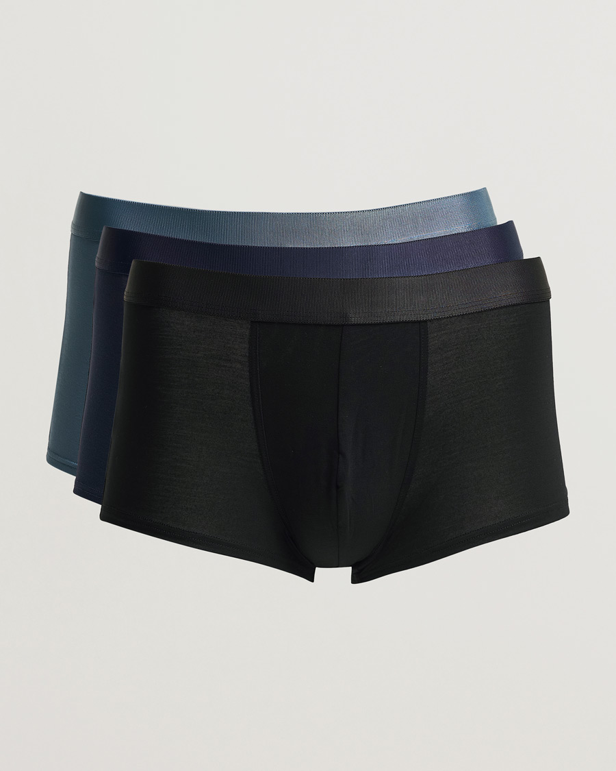 Hombres | Ropa interior y calcetines | CDLP | 3-Pack Boxer Trunk Black/Navy/Steel