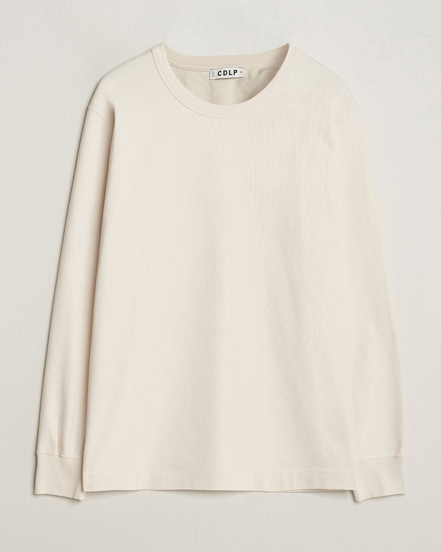 Hombres | Camisetas | CDLP | Heavyweight Long Sleeve T-Shirt Off White