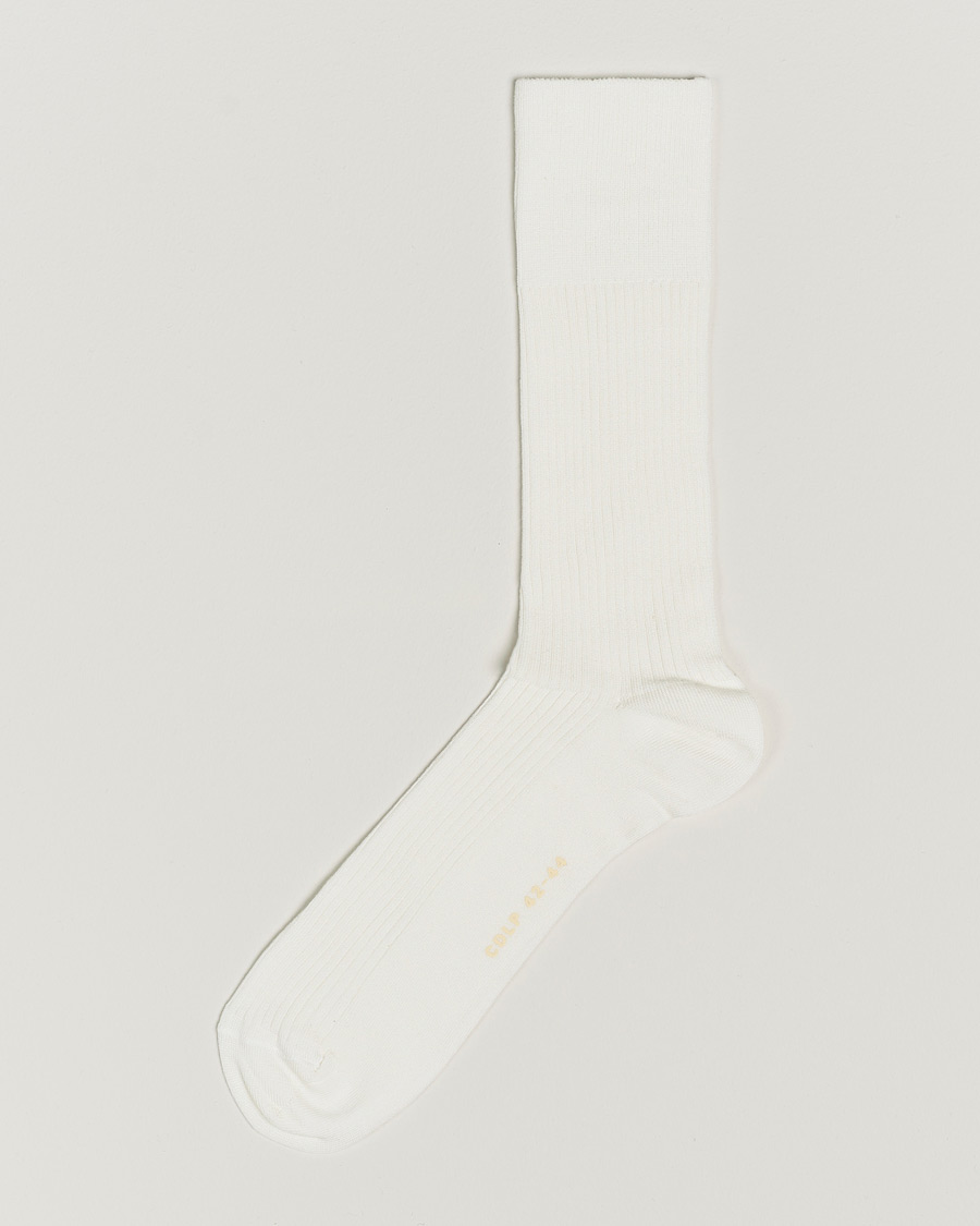 Hombres | Ropa interior y calcetines | CDLP | Cotton Rib Socks White