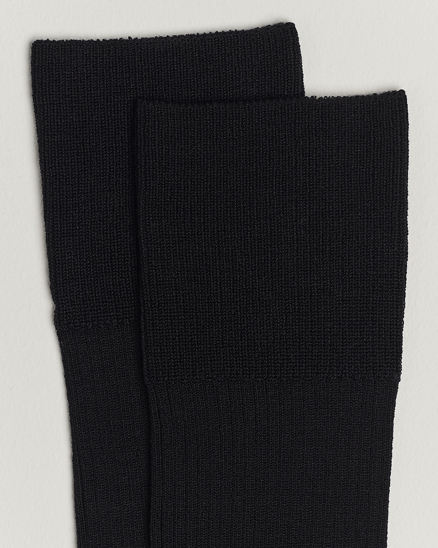 Hombres | Ropa interior y calcetines | CDLP | Cotton Rib Socks Black