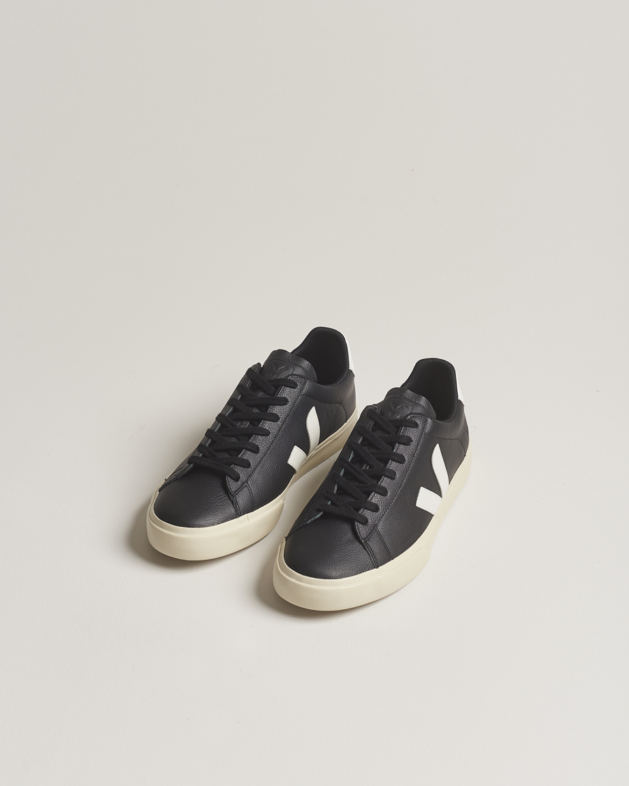 Hombres | Zapatos | Veja | Campo Sneaker Black/White