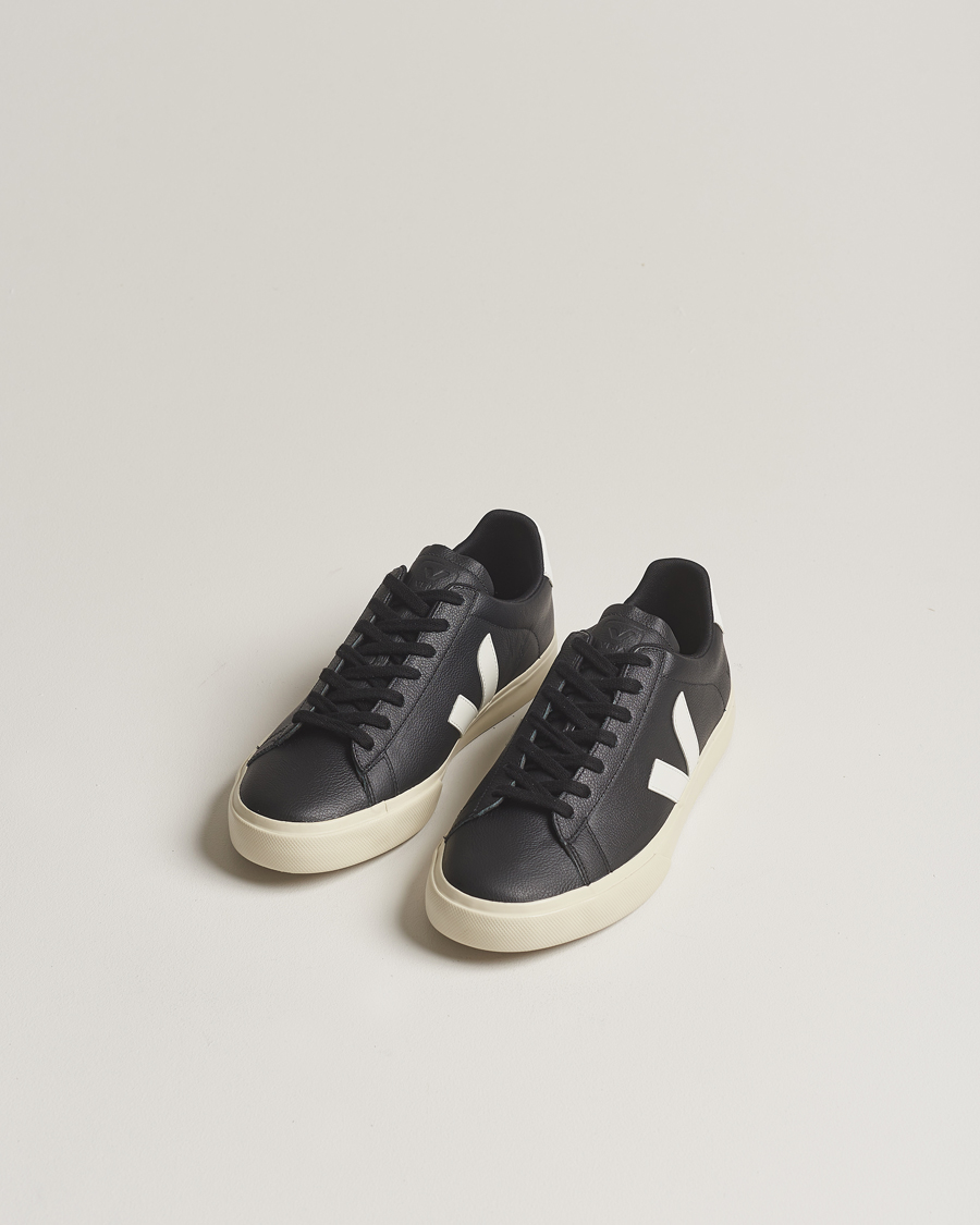 Hombres | Zapatillas | Veja | Campo Sneaker Black/White